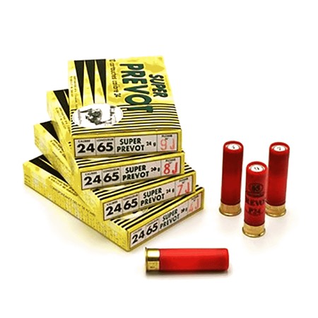 Cartouche De Chasse Prevot Super 24 - 20G - Calibre 24