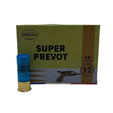 Cartouche De Chasse Prevot Super Nickelé Bourre Jupe - 34G - Calibre 12