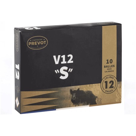Cartouche De Chasse Prevot V12 S - 26G - Calibre 12