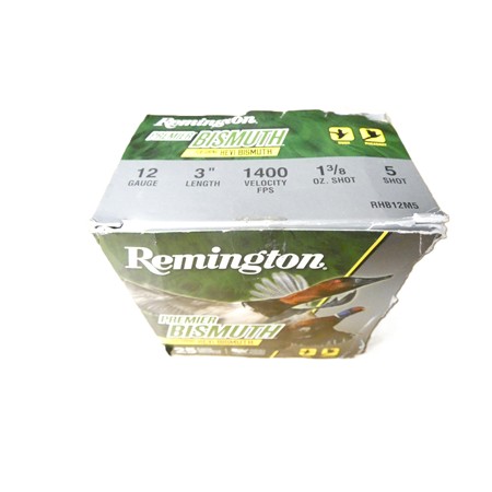 Cartouche De Chasse Remington Premier Bismuth - 38Gr - Calibre 12/76 - N°5