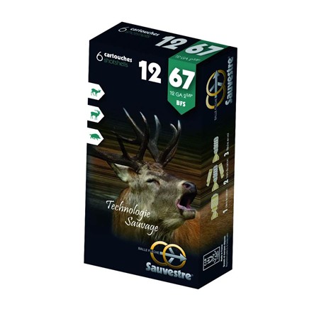 Cartouche De Chasse Sauvestre Bfs - 22.5G - Calibre 12/67