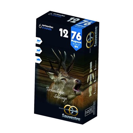 Cartouche De Chasse Sauvestre Bfs - 26G - Calibre 12/76