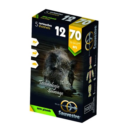 Cartouche De Chasse Sauvestre Sans Plomb Bfs - 21G - Calibre 12/70