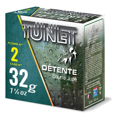Cartouche De Chasse Tunet Détente - 36G - Calibre 12
