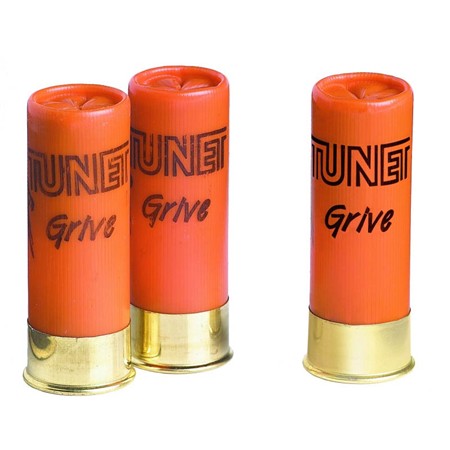 CARTOUCHE DE CHASSE TUNET GRIVE PACK CARTON X 100 - 32G - CALIBRE 12