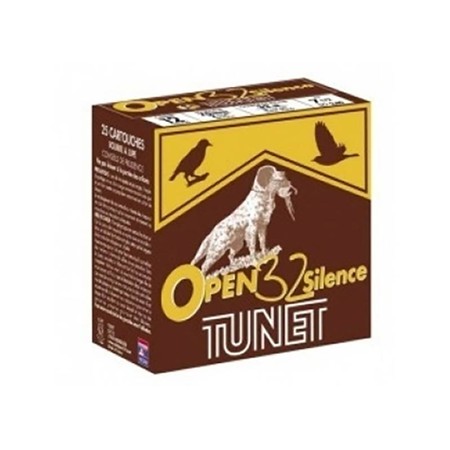 Cartouche De Chasse Tunet Open 32 Bj Silence - 32G - Calibre 12