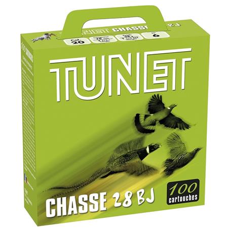 Cartouche De Chasse Tunet Pack Carton - 28G - Calibre 20/70