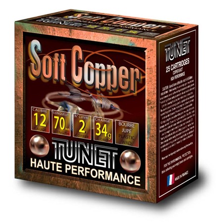 Cartouche De Chasse Tunet Soft Copper Hp - 34G - Calibre 12