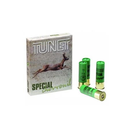 Cartouche De Chasse Tunet Special Chevreuil - 31G - Calibre 16