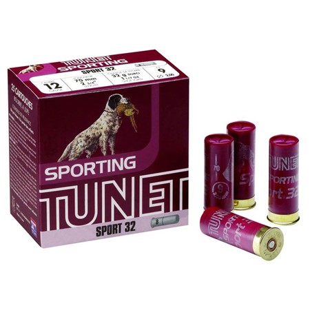 Cartouche De Chasse Tunet Sport 32 Bj - 32G - Calibre 12