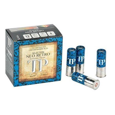 Cartouche De Chasse Tunet Tp Neo Retro Bleu - 30G - Calibre 12