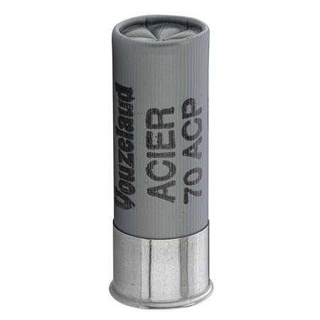CARTOUCHE DE CHASSE VOUZELAUD ACIER 70 ACP HAUTES PERFORMANCES - CALIBRE 12/70