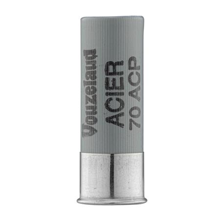 CARTOUCHE DE CHASSE VOUZELAUD ACIER 70 ACP HAUTES PERFORMANCES - CALIBRE 12/70