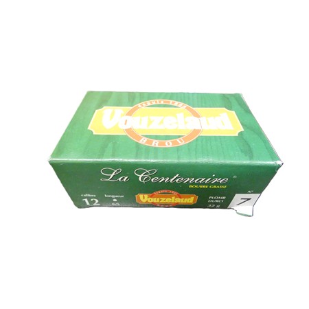 Cartouche De Chasse Vouzelaud La Centenaire Plastique - 32G - Calibre 12 - N°7