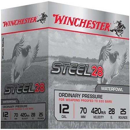 Cartouche De Chasse Winchester Acier Basse Pression - 28G - Calibre 12/70