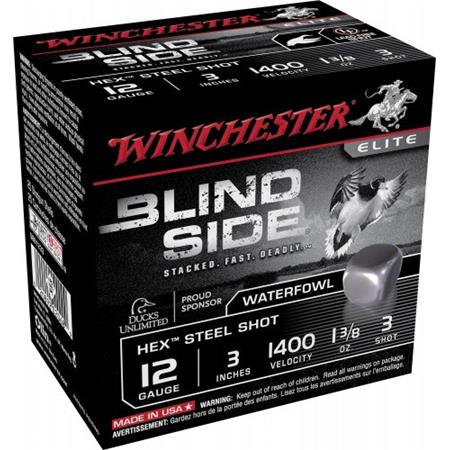 Cartouche De Chasse Winchester Blind Side - 39Gr - Calibre 12
