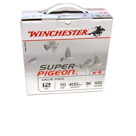 CARTOUCHE DE CHASSE WINCHESTER PACK SUPER PIGEON - 36G - CALIBRE 12