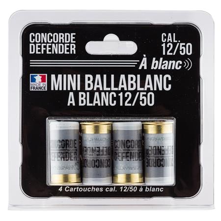 CARTOUCHES À BLANC CONCORDE DEFENDER MINI BALLABLANC - CALIBRE 12/50