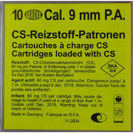 Cartouches À Gaz Wadie Cs Pa