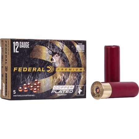 Chevrotine Federal Cuivrées - 9Gr - Calibre 12