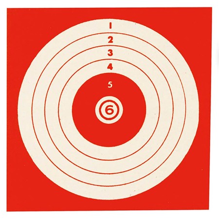 Cible Januel 14X14 - Par 100