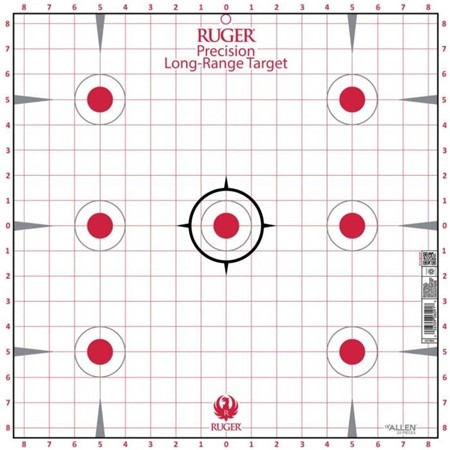 Cibles Adhésives Ruger Papier 7 Zones Précision - Par 20
