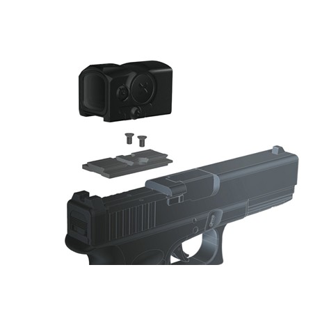 EMBASE AIMPOINT ACRO QD AMOVIBLE POUR MONTAGE WEAVER ET PICATINNY HAUTEUR 22MM AP-200517
