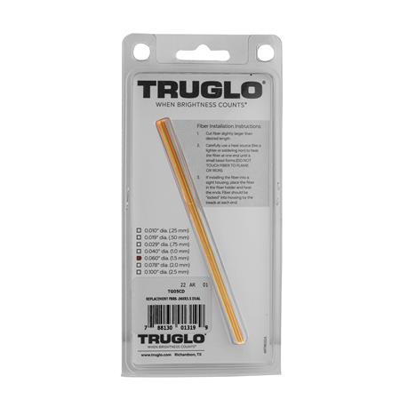 FIBRES OPTIQUES FLUO BICOLORE TRUGLO - PAR 5