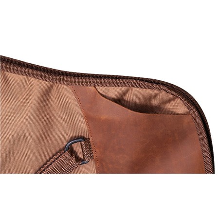 FOURREAU FUSIL COLOMBI SPORTS TOILE MARRON ET CUIR