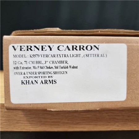 FUSIL SUPERPOSÉ VERNEY-CARRON VERCAR NEW