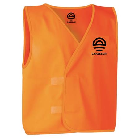 Gilet Chasse De Securite Chasseur.Com - Orange