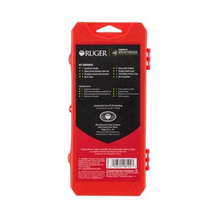 KIT DE NETTOYAGE RUGER ARME DE POING BREAKTHROUGH CLEAN TECHNOLOGIES