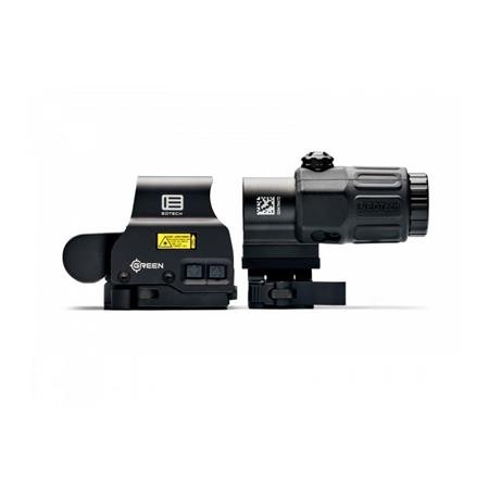 KIT POINT ROUGE EOTECH KIT HHS GREEN : EXPS2-0 VERT + MAGNIFIER G33