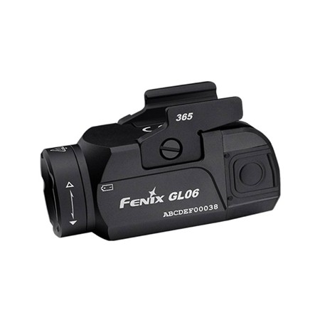 LAMPE TACTIQUE FENIX POUR PISTOLET GL06-365 600 LUMENS