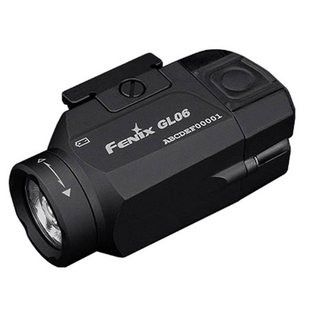 Lampe Tactique Fenix Pour Pistolet Gl06 600 Lumens