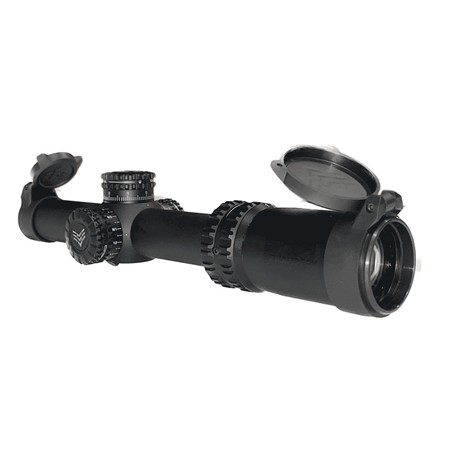 LUNETTE DE VISÉE 1-10X24 SWAMPFOX ARROWHEAD LPVO MIL ROUGE