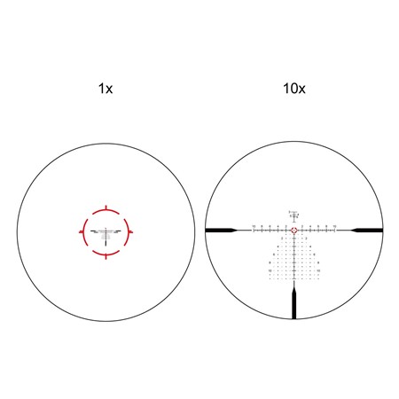 LUNETTE DE VISÉE 1-10X28 VECTOR OPTICS CONTINENTAL ED 34 MM RAR2