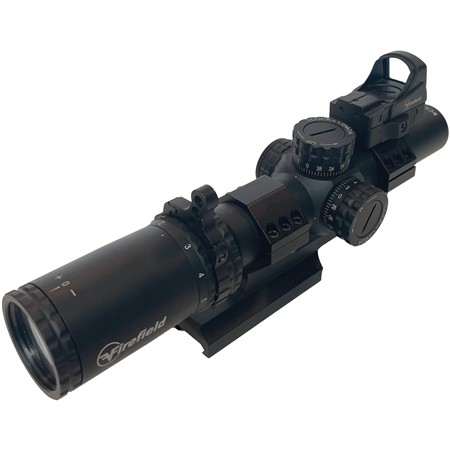 LUNETTE DE VISÉE 1-6X24 FIREFIELD RAPIDSTRIKE SFP RIFLESCOPE + POINT ROUGE