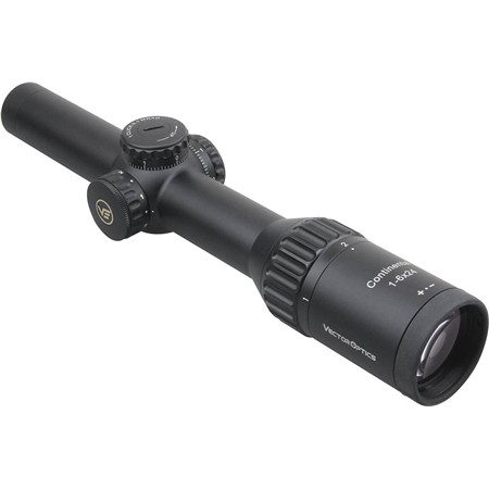 LUNETTE DE VISÉE 1-6X24 VECTOR OPTICS CONTINENTAL SFP RET TACTICAL BDC