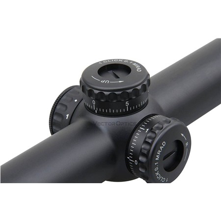 LUNETTE DE VISÉE 1-6X24 VECTOR OPTICS CONTINENTAL SFP RET TACTICAL BDC