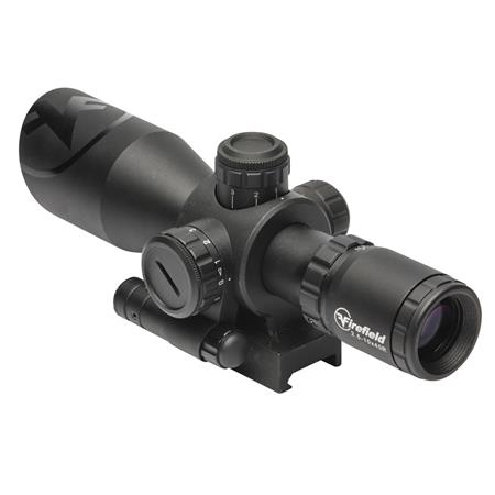 LUNETTE DE VISÉE 2.5-10X40 FIREFIELD BARRAGE RIFLESCOPE AVEC RED LASER