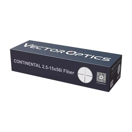 LUNETTE DE VISÉE 2.5-15X56 VECTOR OPTICS CONTINENTAL RET 4 FIBRE