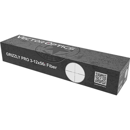 LUNETTE DE VISÉE 3-12X56 VECTOR OPTICS GRIZZLY RET4 FIBRE