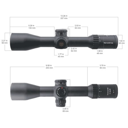 LUNETTE DE VISÉE 3-18X50 VECTOR OPTICS CONTINENTAL