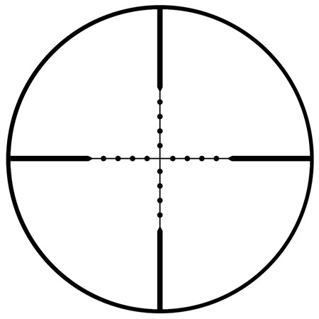 LUNETTE DE VISÉE 3-9X40 MICRODOT 1701 FIRST AO