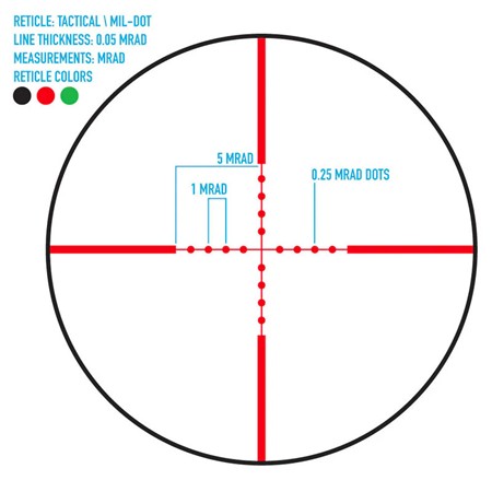 LUNETTE DE VISÉE 8-32X50 AO IR SIGHT MARK TACTICAL