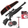 Carabine À Air Comprimé Gamo Pcp Arrow + Lunette - Calibre 4.5Mm + Lunette 3-9X40 + Pompe + Fourreau + Cible + Plombs