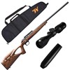 Carabine 22Lr Winchester The Xpert Thumbhole - Carabine + Lunette 3-9X40 Firefield + Modérateur Freyr & Devik + Housse