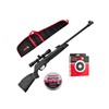 Carabine À Air Comprimé Gamo Black Bear - Carabine + Lunette 4X32 + Plombs + Cibles + Fourreau
