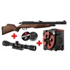Carabine À Air Comprimé Gamo Riser Punisher - Carabine + Lunette + Compresseur + Plombs